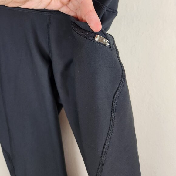 Old Navy High-Waisted PowerSoft Side-Pocket 7/8 Run Elevate Leggings sz S Tall - Picture 7 of 11